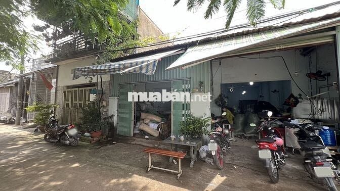 BÁN ĐẤT TẶNG XƯỞNG 160M2 - HXT - VÕ VĂN VÂN - NHỈNH 4 TỶ
