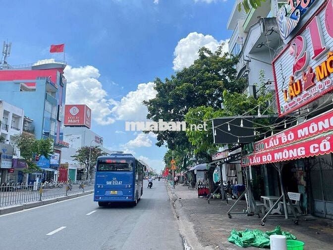 NHÀ MẶT TIỀN NGUYỄN VĂN LƯỢNG P10 GÒ VẤP NGAY LOTTE MART MỚI KENG
