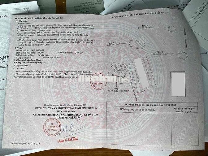 Kẹt ngân hàng bán nhà góc 2 mặt tiền kinh doanh gần Tân Đông Hiệp TPHC