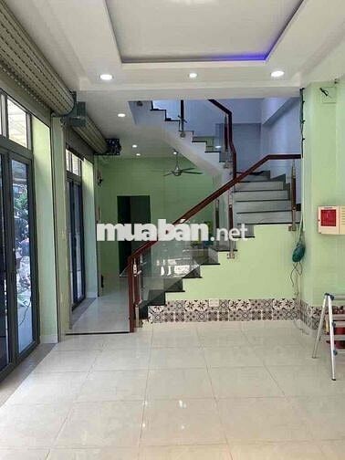 Cho thuê Nhà góc 2MT hẻm ô tô 1 trệt 2 lầu ở Phú Mỹ Bình Thạnh