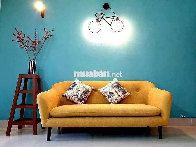 CHO THUÊ CĂN HỘ CADIF 50M2 FULL NỘI THẤT GÓC 2 BAN CÔNG THOÁNG 9TR
