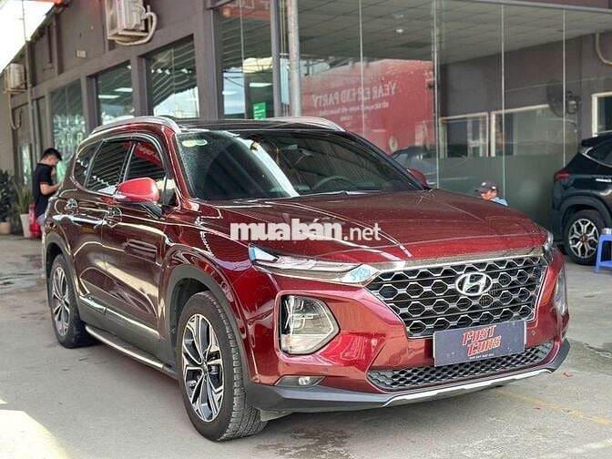 Hyundai Santafe 2020 Premium 2.2D,máy dầu,màu đỏ