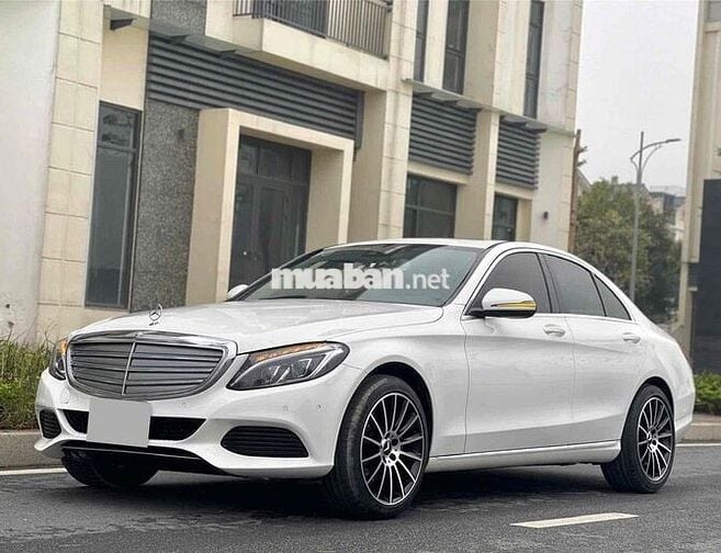 Mercedes C250 Exclusive sx 2015 màu trắng đẹp