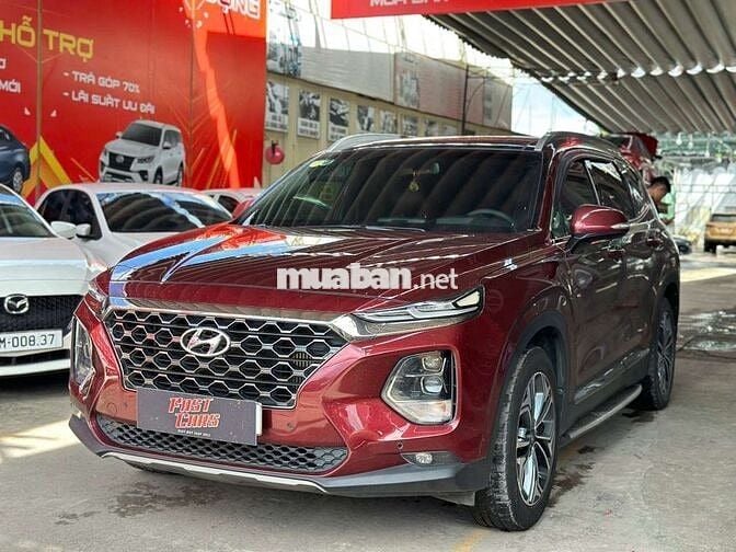 Hyundai Santafe 2020 Premium 2.2D,máy dầu,màu đỏ