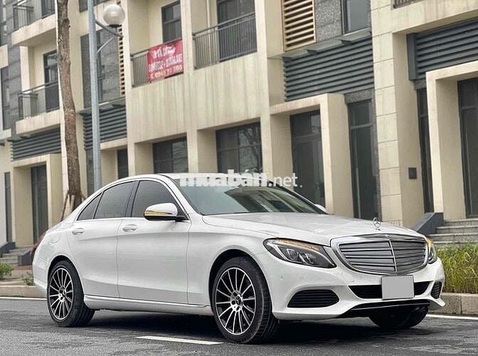 Mercedes C250 Exclusive sx 2015 màu trắng đẹp