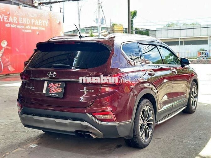 Hyundai Santafe 2020 Premium 2.2D,máy dầu,màu đỏ