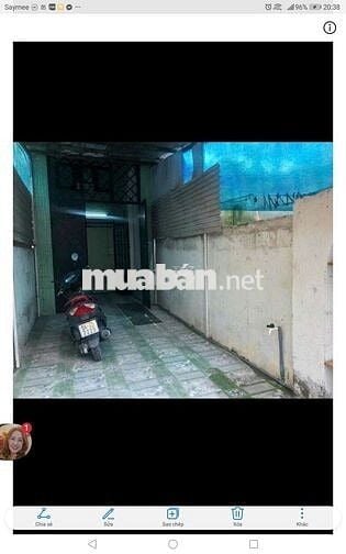 NHÀ 2PN HẺM Ô TÔ 66,3M2 CÓ LẦU SÁT MẶT TIỀN 1422 HUỲNH TẤN PHÁT