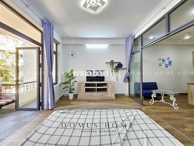 1 PHÒNG NGỦ FULL NỘI THẤT BAN CÔNG 50m2 NGAY TÂN SƠN - PVB - QT - TC