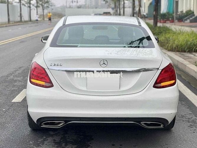 Mercedes C250 Exclusive sx 2015 màu trắng đẹp