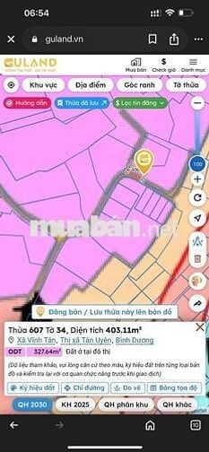 Bán gấp lô đất vuông vức rào sẵn, đường ô tô