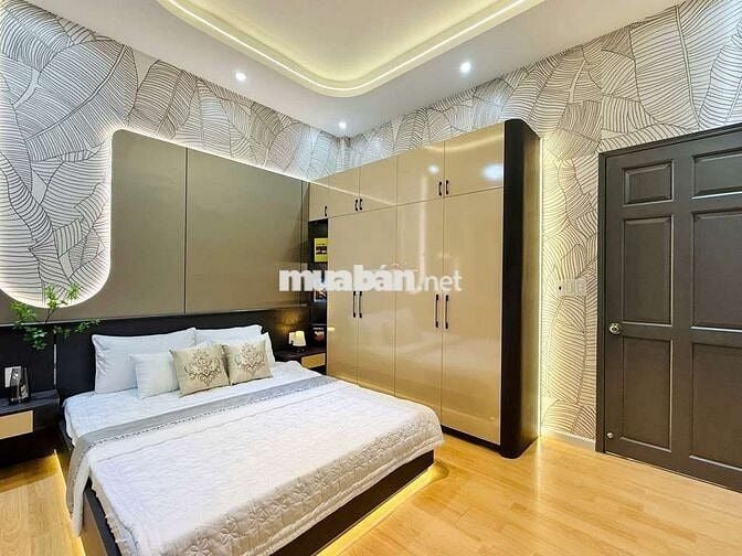 Nhà 4x11m có 2 tầng 2 phòng hẻm 4m hơn 4 tỷ SHR đường số 2 Phường 16