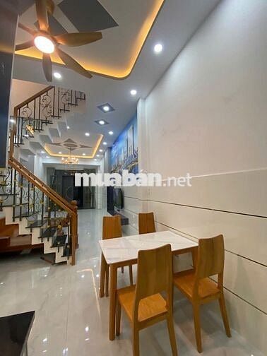 Bán Nhà Đẹp Full NT Hẻm Ô Tô 8M Hương Lộ 2, 3 Tầng, 4PN, Hơn 5 Tỷ TL