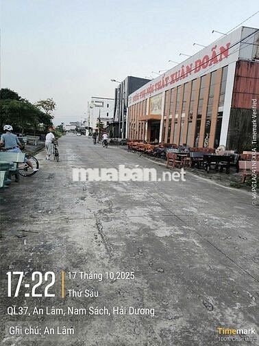 Bán đất tại mặt đường Quốc lộ 37, An Lâm, Nam Sách, Hải Dương, 90m2