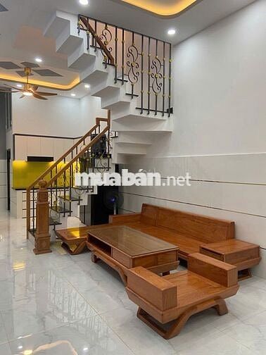 Bán Nhà Đẹp Full NT Hẻm Ô Tô 8M Hương Lộ 2, 3 Tầng, 4PN, Hơn 5 Tỷ TL