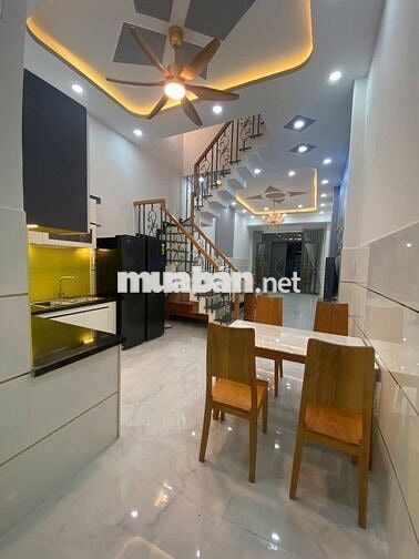 Bán Nhà Đẹp Full NT Hẻm Ô Tô 8M Hương Lộ 2, 3 Tầng, 4PN, Hơn 5 Tỷ TL