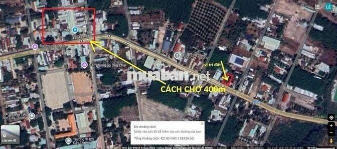 Chính chủ bán đất mặt tiền đường DT750 , xã trừ văn thố, TP. HCM
