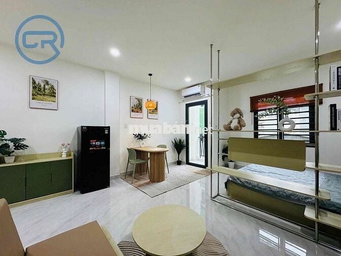 CĂN HỘ 1PN FULL NỘI THẤT - BAN CÔNG NGAY DƯƠNG QUẢNG HÀM -ĐH VLU EMART