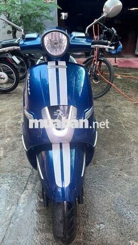 Peugeot Django 125cc xanh dương, biển số TP