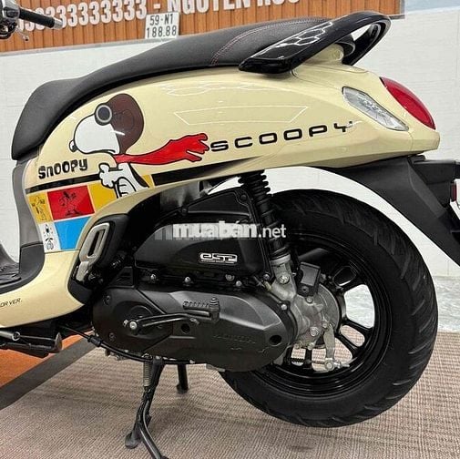 SCOOPY ZIN INDO. Khoá Smartkey - Thắng ABS