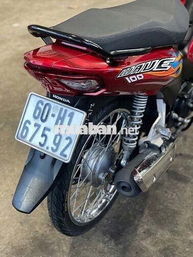 Xe máy Honda Wave 100 màu đỏ sản xuất 2023
