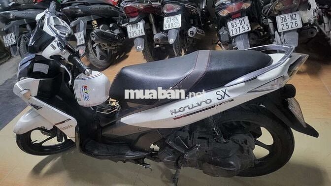 Yamaha nouvo 6 fi trắng đk 2016 bstp.