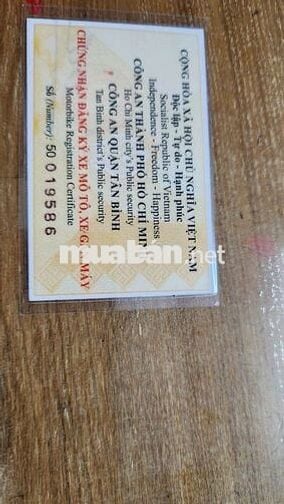 Peugeot Django 125cc xanh dương, biển số TP
