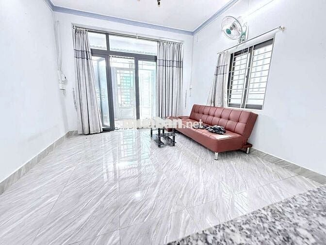 Nhà 63m2 Phường 1 Gò Vấp 6,1 tỷ hẻm xe hơi SHR Nguyễn Thượng Hiền GV