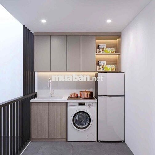 Căn hộ tách bếp mới xây đang setup 100% gần Landmark