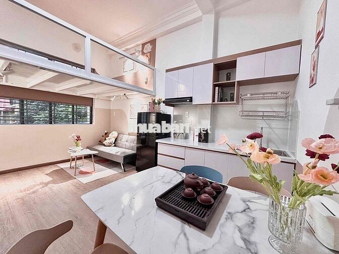 Căn Hộ Duplex Ban Công 30m2 New 100% - Học Viện Cán Bộ - Chợ Bà Chiểu