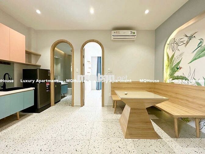 🏢Căn hộ Ban công -1PN- Tách bếp - Nội thất cao cấp - 40m2Q.Bình Thạnh
