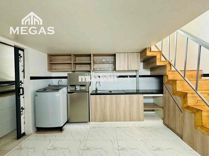 ✅Căn Hộ Đầy Đủ Tiện Nghi Gác Cao - Cửa Sổ Lớn ✔️ Ngay Cvpm Quang Trung
