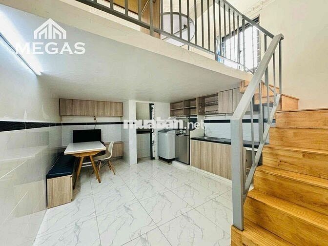 ✅Căn Hộ Đầy Đủ Tiện Nghi Gác Cao - Cửa Sổ Lớn ✔️ Ngay Cvpm Quang Trung