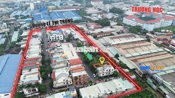 Giảm 150tr bán lô ngang 6m ngay Trường Lý Thái Tổ Đường Lê Thị Trung