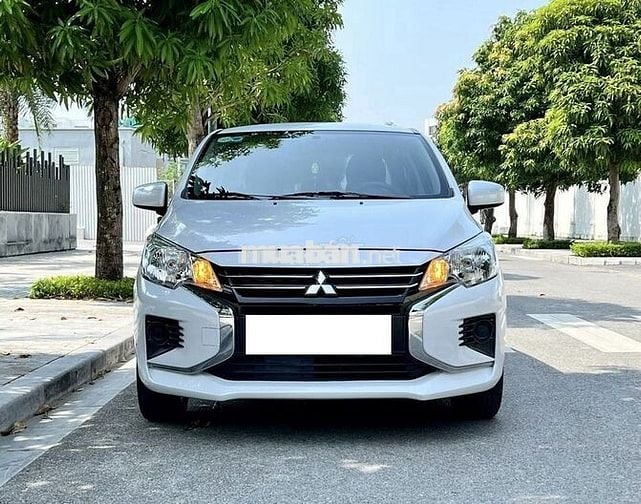 Mitsubishi Attrage 2022 số sàn màu trắng
