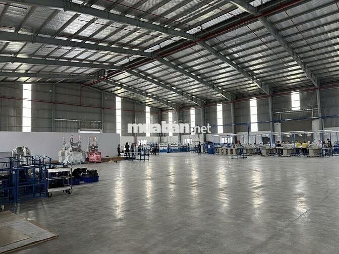 Cho thuê kho xưởng 2.160m2 ,tại Nguyễn Hữu Trí, Long An, PCCC tự động