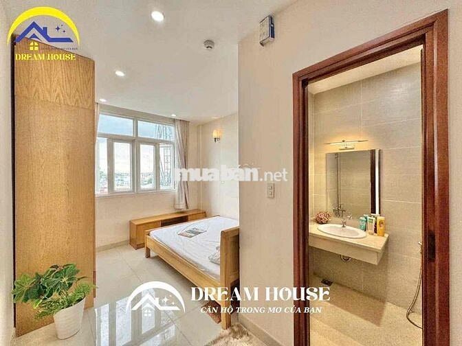 Studio nguyên mặt cửa sổ trời, đầy đủ nội thất, đường Tân Kì Tân Quý