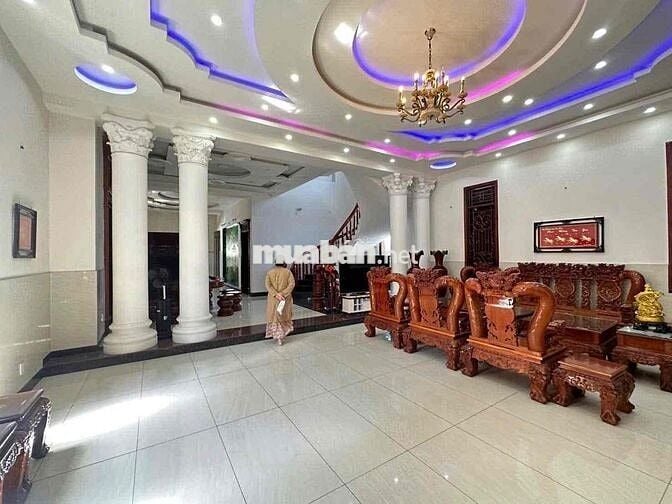 Biệt Thự Nguyễn Đức Thuận 15x35' 1 hầm 1 trệt 2 lầu 7 phòng