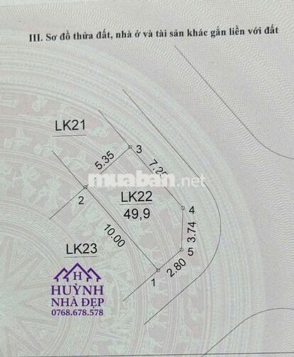 ĐẤT PHÂN LÔ DƯƠNG NỘI /50m²/LÔ GÓC/KINH DOANH / CẠNH AEON HÀ ĐÔNG
