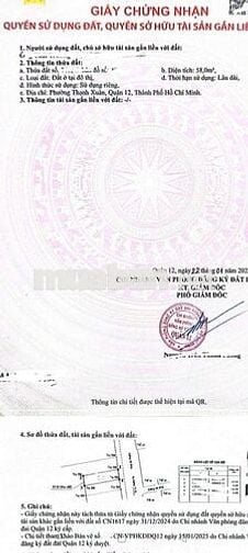 CHÍN CHỦ CẦN BÁN GẤP NHÀ SHR, 5 LẦU, ĐƯỜNG THẠNH XUÂN 25,TPHCM,DT58m7,