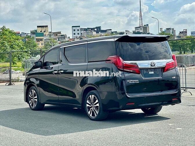 Toyota Alphard 3.5V6 sx 2018 màu đen