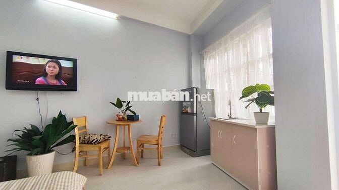 CHO THUÊ CHDV 35M2 FULL NỘI THẤT BAN CÔNG GẦN QUẬN 1, CHỢ BÀ CHIỂU