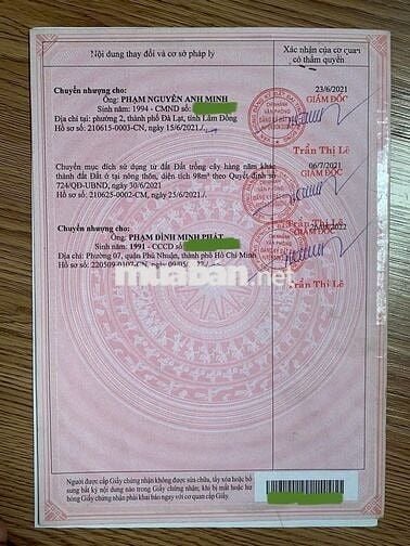 Chính chủ bán 100m full thổ cư mặt tiền 4.5m trung tâm Ka Đô