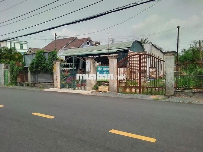 Chủ kẹt bán lô mặt tiền Đ.nhựa Hồ Văn Tắng -Củ Chi .Giá 1tỷ5, SHR