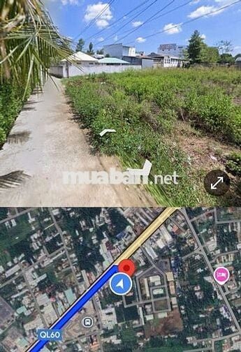 Mặt tiền hẻm Phú Tân TP Bến Tre 159 m2