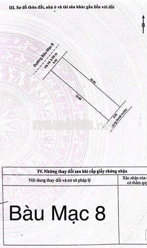 Bán lô đất đường Bàu Mạc 8, Liên Chiểu, Đà Nẵng
