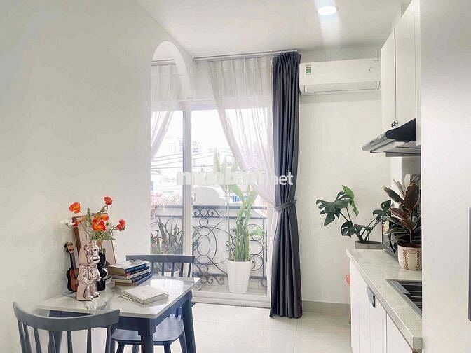 🌟CHDV CAO CẤP GIÁ RẺ - 1PN BAN CÔNG TÁCH BẾP NGAY CÔNG VIÊN LÀNG HOA
