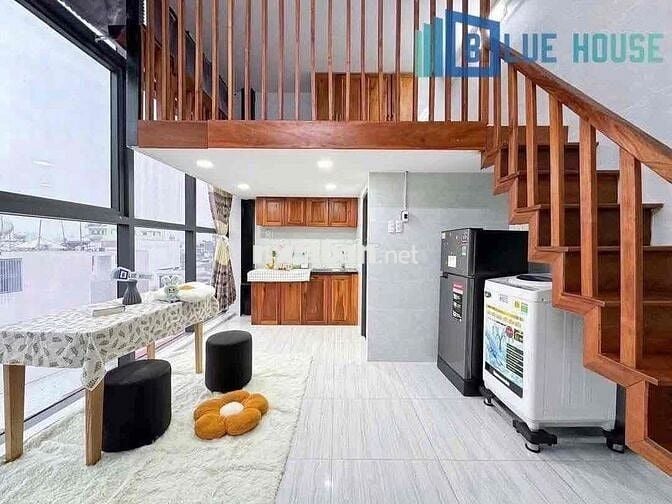 💥CHO THUÊ CĂN HỘ DUPLEX 50M2 - VIEW KÍNH SIU THOÁNG - FULL NỘI THẤT