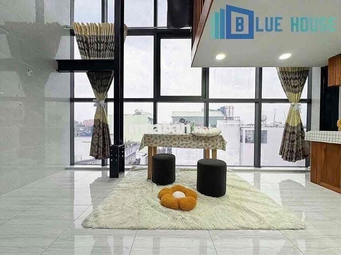 💥CHO THUÊ CĂN HỘ DUPLEX 50M2 - VIEW KÍNH SIU THOÁNG - FULL NỘI THẤT