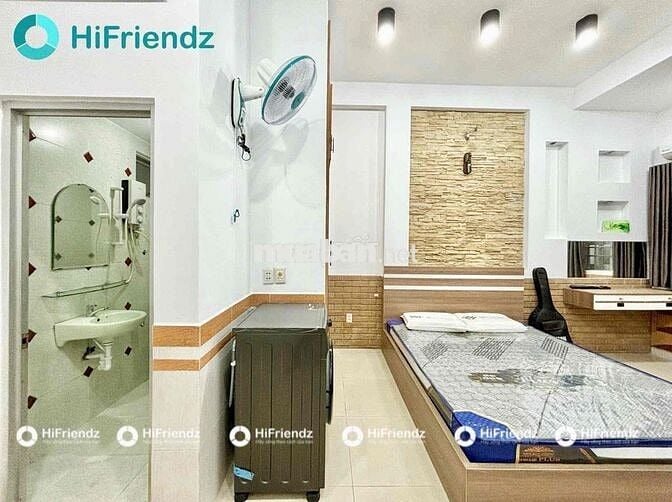 CĂN HỘ MINI FULL NỘI THẤT NHƯ HÌNH CÓ KỆ BẾP - GẦN ĐH CÔNG THƯƠNG