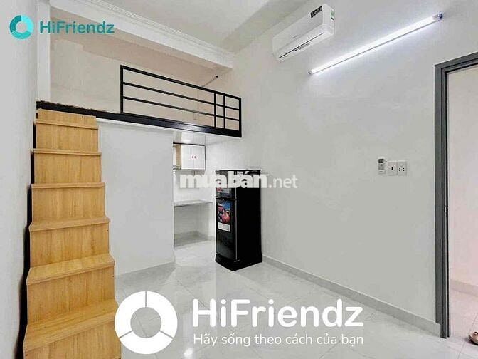 Căn Hộ Duplex -25m2- View Thoáng - Full Nội Thất- Hoàng hoa Thám
